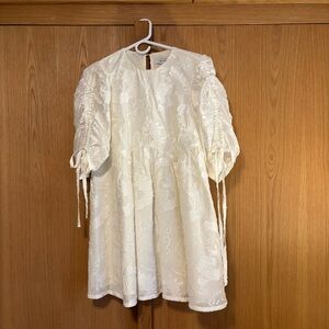 & Other Stories Satin Mini Dress